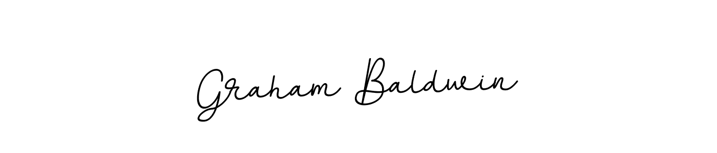 Design your own signature with our free online signature maker. With this signature software, you can create a handwritten (BallpointsItalic-DORy9) signature for name Graham Baldwin. Graham Baldwin signature style 11 images and pictures png