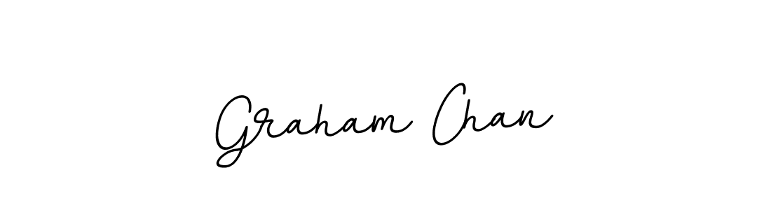 Use a signature maker to create a handwritten signature online. With this signature software, you can design (BallpointsItalic-DORy9) your own signature for name Graham Chan. Graham Chan signature style 11 images and pictures png