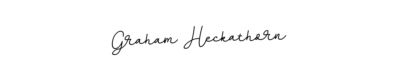 This is the best signature style for the Graham Heckathorn name. Also you like these signature font (BallpointsItalic-DORy9). Mix name signature. Graham Heckathorn signature style 11 images and pictures png