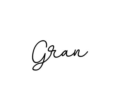How to make Gran signature? BallpointsItalic-DORy9 is a professional autograph style. Create handwritten signature for Gran name. Gran signature style 11 images and pictures png