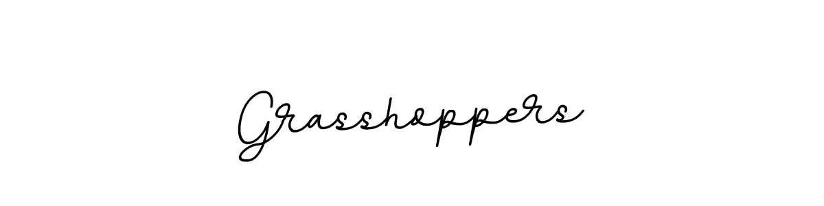 Grasshoppers stylish signature style. Best Handwritten Sign (BallpointsItalic-DORy9) for my name. Handwritten Signature Collection Ideas for my name Grasshoppers. Grasshoppers signature style 11 images and pictures png