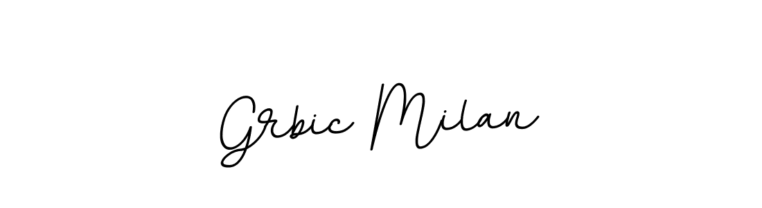 The best way (BallpointsItalic-DORy9) to make a short signature is to pick only two or three words in your name. The name Grbic Milan include a total of six letters. For converting this name. Grbic Milan signature style 11 images and pictures png