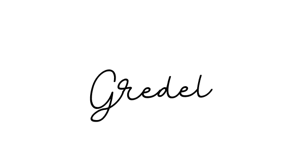 Make a beautiful signature design for name Gredel. With this signature (BallpointsItalic-DORy9) style, you can create a handwritten signature for free. Gredel signature style 11 images and pictures png