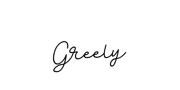 How to make Greely name signature. Use BallpointsItalic-DORy9 style for creating short signs online. This is the latest handwritten sign. Greely signature style 11 images and pictures png