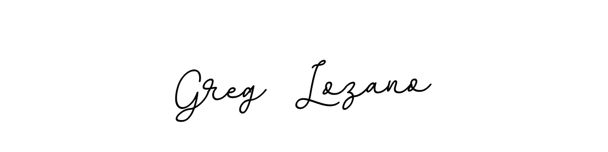 Similarly BallpointsItalic-DORy9 is the best handwritten signature design. Signature creator online .You can use it as an online autograph creator for name Greg  Lozano. Greg  Lozano signature style 11 images and pictures png