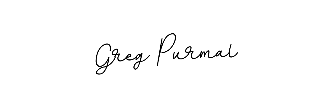 Greg Purmal stylish signature style. Best Handwritten Sign (BallpointsItalic-DORy9) for my name. Handwritten Signature Collection Ideas for my name Greg Purmal. Greg Purmal signature style 11 images and pictures png