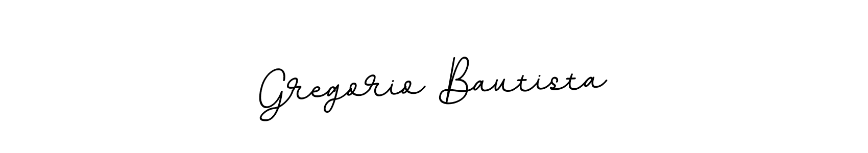 Make a beautiful signature design for name Gregorio Bautista. With this signature (BallpointsItalic-DORy9) style, you can create a handwritten signature for free. Gregorio Bautista signature style 11 images and pictures png