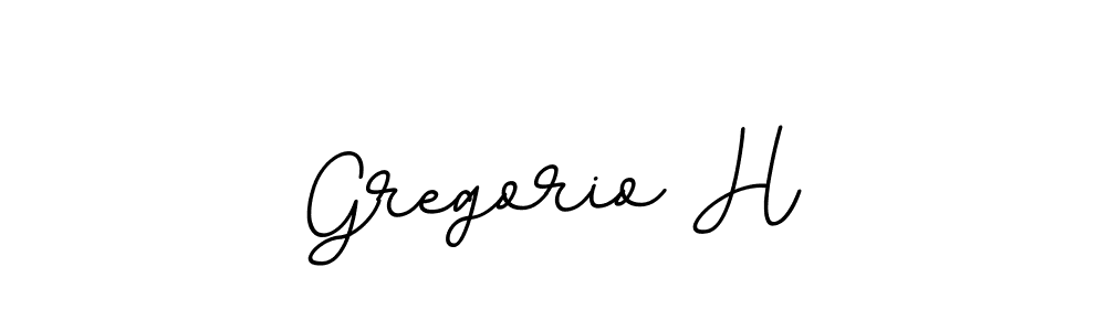 Also You can easily find your signature by using the search form. We will create Gregorio H name handwritten signature images for you free of cost using BallpointsItalic-DORy9 sign style. Gregorio H signature style 11 images and pictures png
