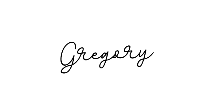 Gregory stylish signature style. Best Handwritten Sign (BallpointsItalic-DORy9) for my name. Handwritten Signature Collection Ideas for my name Gregory. Gregory signature style 11 images and pictures png