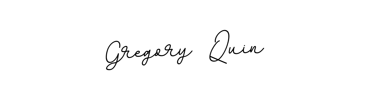 Design your own signature with our free online signature maker. With this signature software, you can create a handwritten (BallpointsItalic-DORy9) signature for name Gregory  Quin. Gregory  Quin signature style 11 images and pictures png