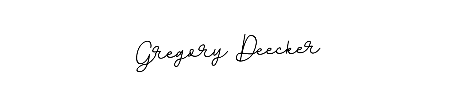 It looks lik you need a new signature style for name Gregory Deecker. Design unique handwritten (BallpointsItalic-DORy9) signature with our free signature maker in just a few clicks. Gregory Deecker signature style 11 images and pictures png