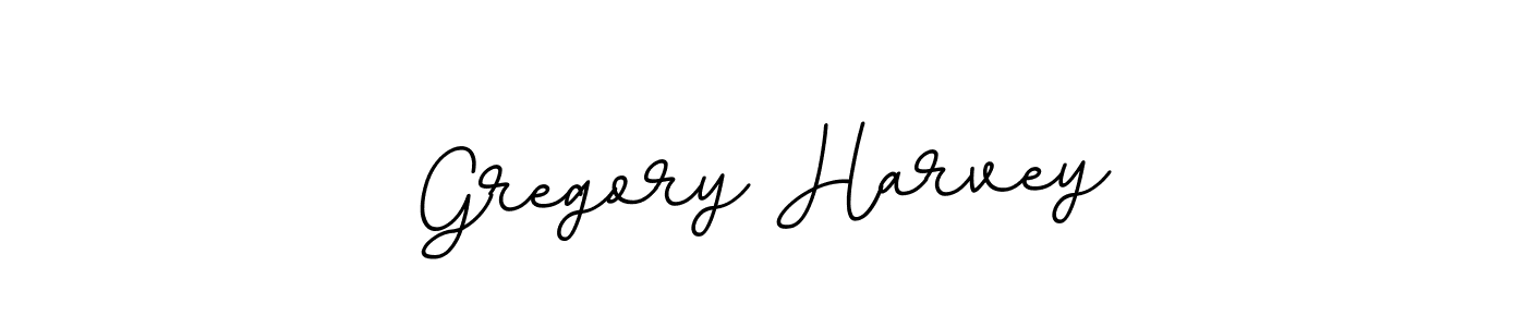 You should practise on your own different ways (BallpointsItalic-DORy9) to write your name (Gregory Harvey) in signature. don't let someone else do it for you. Gregory Harvey signature style 11 images and pictures png