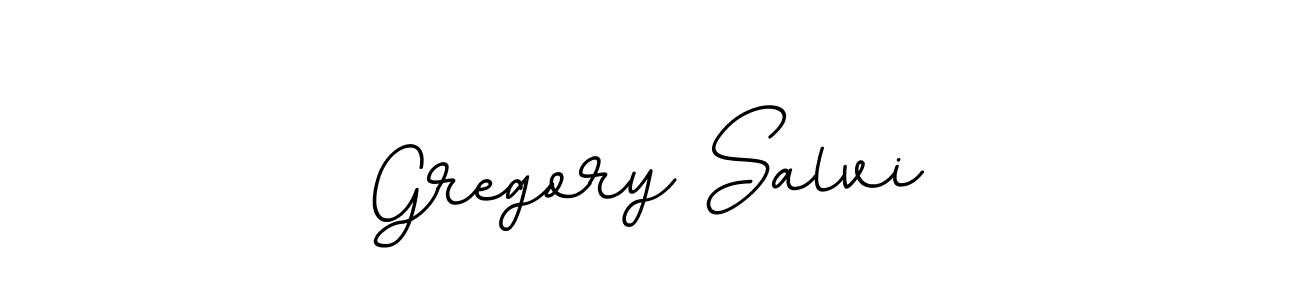 if you are searching for the best signature style for your name Gregory Salvi. so please give up your signature search. here we have designed multiple signature styles  using BallpointsItalic-DORy9. Gregory Salvi signature style 11 images and pictures png