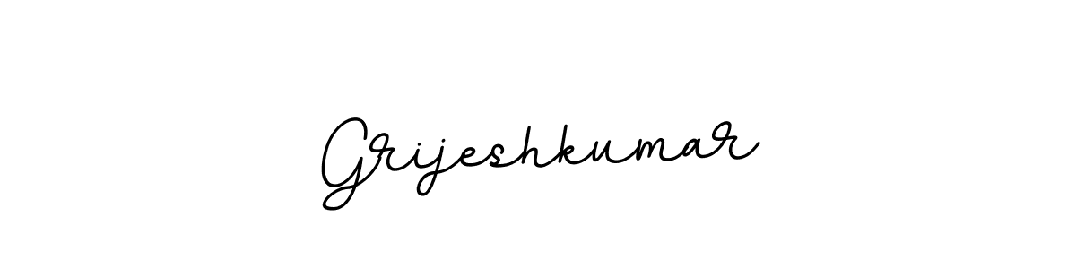 if you are searching for the best signature style for your name Grijeshkumar. so please give up your signature search. here we have designed multiple signature styles  using BallpointsItalic-DORy9. Grijeshkumar signature style 11 images and pictures png