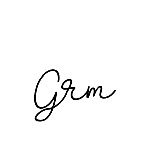 Grm stylish signature style. Best Handwritten Sign (BallpointsItalic-DORy9) for my name. Handwritten Signature Collection Ideas for my name Grm. Grm signature style 11 images and pictures png