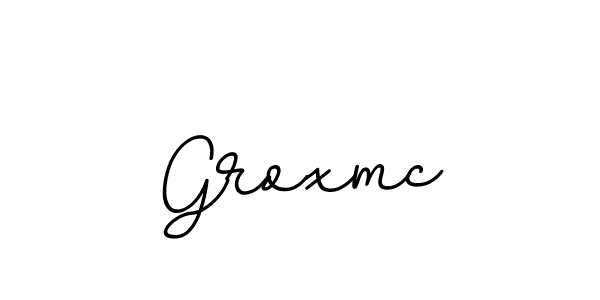 Groxmc stylish signature style. Best Handwritten Sign (BallpointsItalic-DORy9) for my name. Handwritten Signature Collection Ideas for my name Groxmc. Groxmc signature style 11 images and pictures png