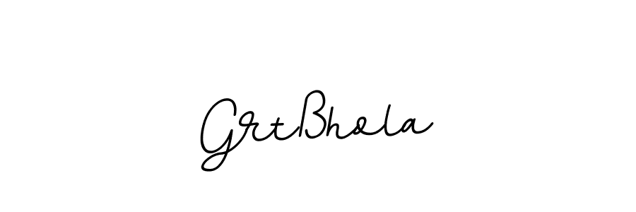 You should practise on your own different ways (BallpointsItalic-DORy9) to write your name (Grtßhola) in signature. don't let someone else do it for you. Grtßhola signature style 11 images and pictures png