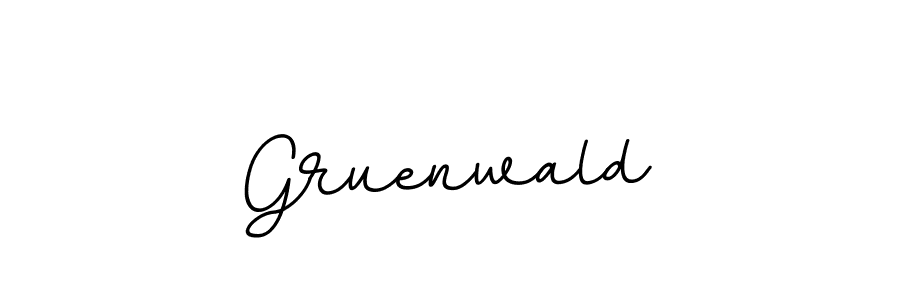 How to make Gruenwald signature? BallpointsItalic-DORy9 is a professional autograph style. Create handwritten signature for Gruenwald name. Gruenwald signature style 11 images and pictures png