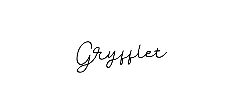 Also we have Gryfflet name is the best signature style. Create professional handwritten signature collection using BallpointsItalic-DORy9 autograph style. Gryfflet signature style 11 images and pictures png