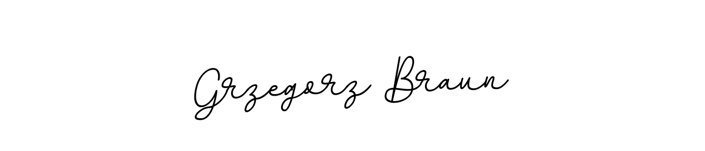 You should practise on your own different ways (BallpointsItalic-DORy9) to write your name (Grzegorz Braun) in signature. don't let someone else do it for you. Grzegorz Braun signature style 11 images and pictures png