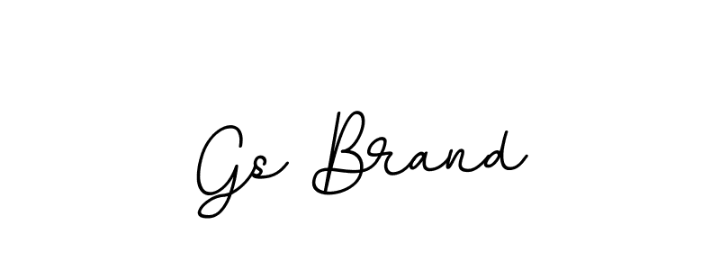 Design your own signature with our free online signature maker. With this signature software, you can create a handwritten (BallpointsItalic-DORy9) signature for name Gs Brand. Gs Brand signature style 11 images and pictures png