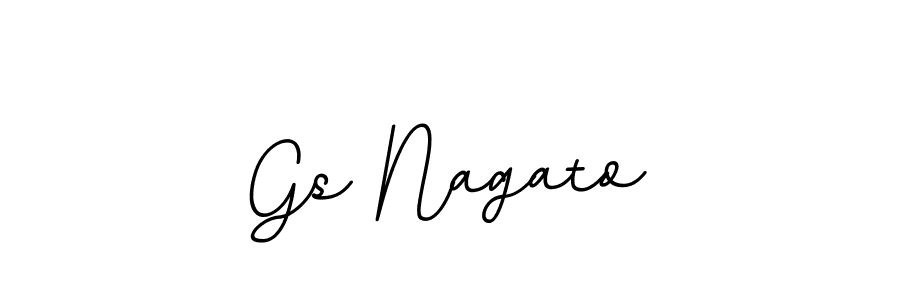 Gs Nagato stylish signature style. Best Handwritten Sign (BallpointsItalic-DORy9) for my name. Handwritten Signature Collection Ideas for my name Gs Nagato. Gs Nagato signature style 11 images and pictures png