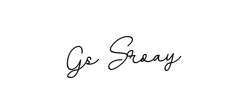 Create a beautiful signature design for name Gs Sroay. With this signature (BallpointsItalic-DORy9) fonts, you can make a handwritten signature for free. Gs Sroay signature style 11 images and pictures png