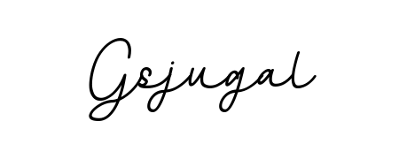 How to make Gsjugal signature? BallpointsItalic-DORy9 is a professional autograph style. Create handwritten signature for Gsjugal name. Gsjugal signature style 11 images and pictures png