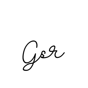 Create a beautiful signature design for name Gsr. With this signature (BallpointsItalic-DORy9) fonts, you can make a handwritten signature for free. Gsr signature style 11 images and pictures png