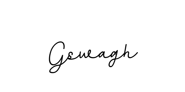 You should practise on your own different ways (BallpointsItalic-DORy9) to write your name (Gswagh) in signature. don't let someone else do it for you. Gswagh signature style 11 images and pictures png