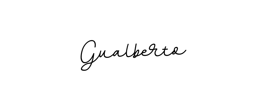 Check out images of Autograph of Gualberto name. Actor Gualberto Signature Style. BallpointsItalic-DORy9 is a professional sign style online. Gualberto signature style 11 images and pictures png
