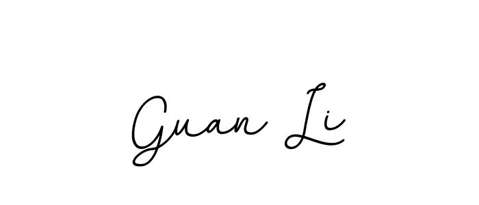 BallpointsItalic-DORy9 is a professional signature style that is perfect for those who want to add a touch of class to their signature. It is also a great choice for those who want to make their signature more unique. Get Guan Li name to fancy signature for free. Guan Li signature style 11 images and pictures png