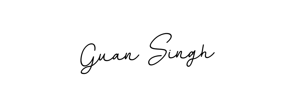 Also You can easily find your signature by using the search form. We will create Guan Singh name handwritten signature images for you free of cost using BallpointsItalic-DORy9 sign style. Guan Singh signature style 11 images and pictures png