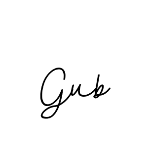 The best way (BallpointsItalic-DORy9) to make a short signature is to pick only two or three words in your name. The name Gub include a total of six letters. For converting this name. Gub signature style 11 images and pictures png
