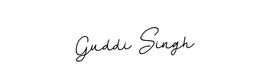 Guddi Singh stylish signature style. Best Handwritten Sign (BallpointsItalic-DORy9) for my name. Handwritten Signature Collection Ideas for my name Guddi Singh. Guddi Singh signature style 11 images and pictures png