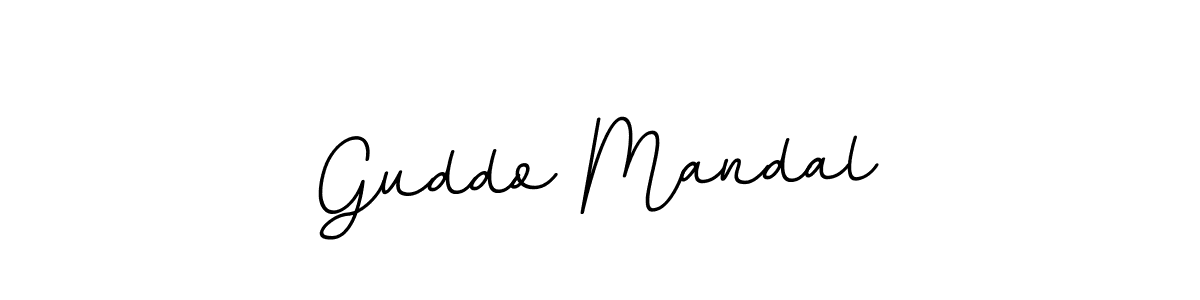 Also we have Guddo Mandal name is the best signature style. Create professional handwritten signature collection using BallpointsItalic-DORy9 autograph style. Guddo Mandal signature style 11 images and pictures png