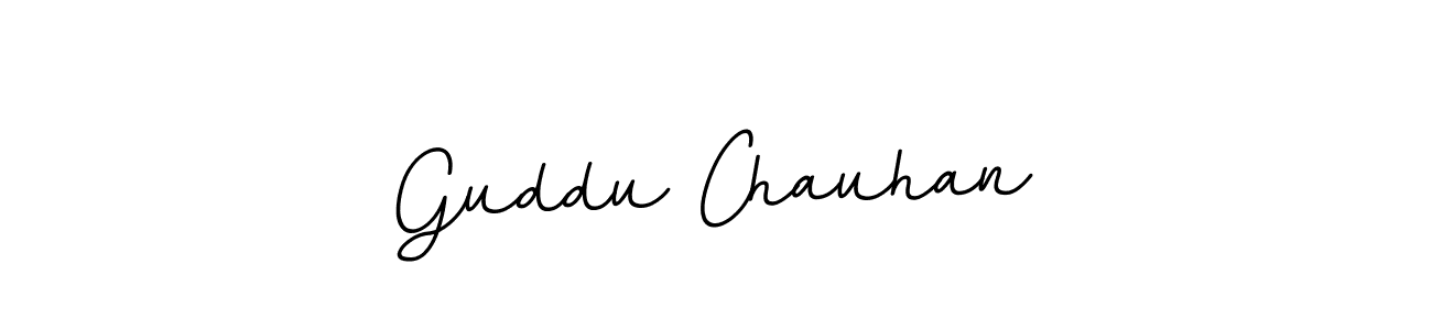 Also we have Guddu Chauhan name is the best signature style. Create professional handwritten signature collection using BallpointsItalic-DORy9 autograph style. Guddu Chauhan signature style 11 images and pictures png