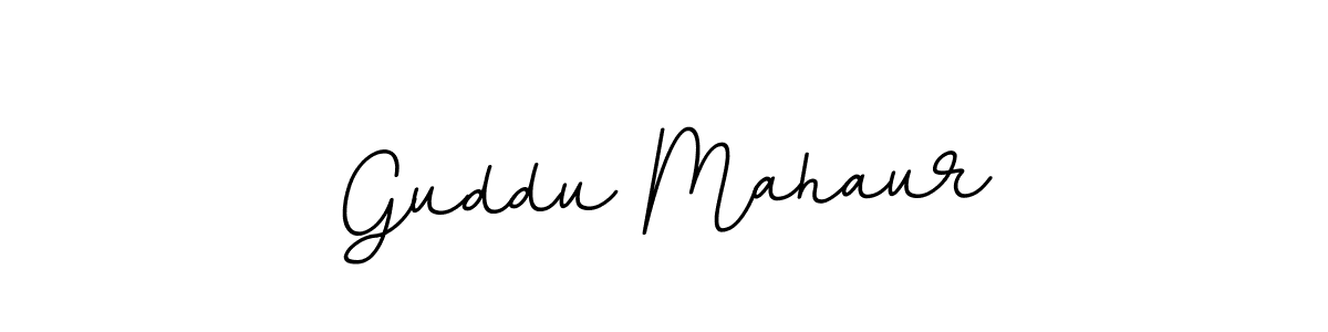 Once you've used our free online signature maker to create your best signature BallpointsItalic-DORy9 style, it's time to enjoy all of the benefits that Guddu Mahaur name signing documents. Guddu Mahaur signature style 11 images and pictures png