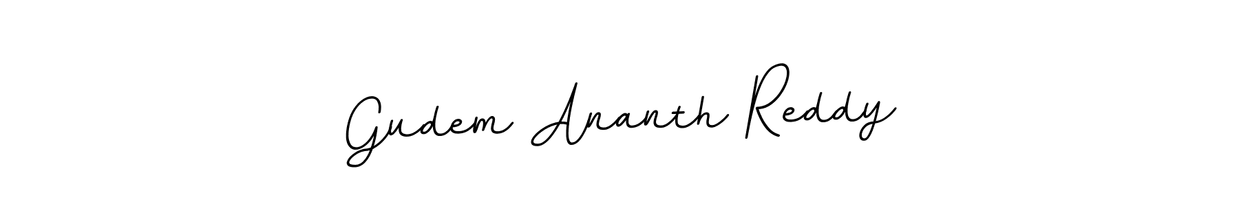 You should practise on your own different ways (BallpointsItalic-DORy9) to write your name (Gudem Ananth Reddy) in signature. don't let someone else do it for you. Gudem Ananth Reddy signature style 11 images and pictures png