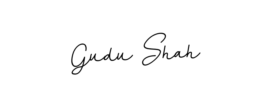 You should practise on your own different ways (BallpointsItalic-DORy9) to write your name (Gudu Shah) in signature. don't let someone else do it for you. Gudu Shah signature style 11 images and pictures png