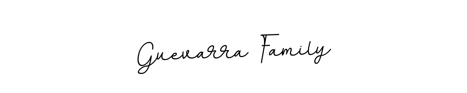 You should practise on your own different ways (BallpointsItalic-DORy9) to write your name (Guevarra Family) in signature. don't let someone else do it for you. Guevarra Family signature style 11 images and pictures png