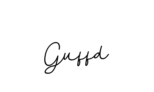 Make a beautiful signature design for name Guffd. With this signature (BallpointsItalic-DORy9) style, you can create a handwritten signature for free. Guffd signature style 11 images and pictures png