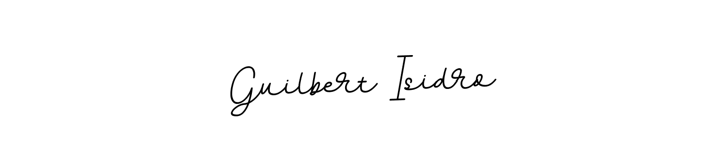 It looks lik you need a new signature style for name Guilbert Isidro. Design unique handwritten (BallpointsItalic-DORy9) signature with our free signature maker in just a few clicks. Guilbert Isidro signature style 11 images and pictures png