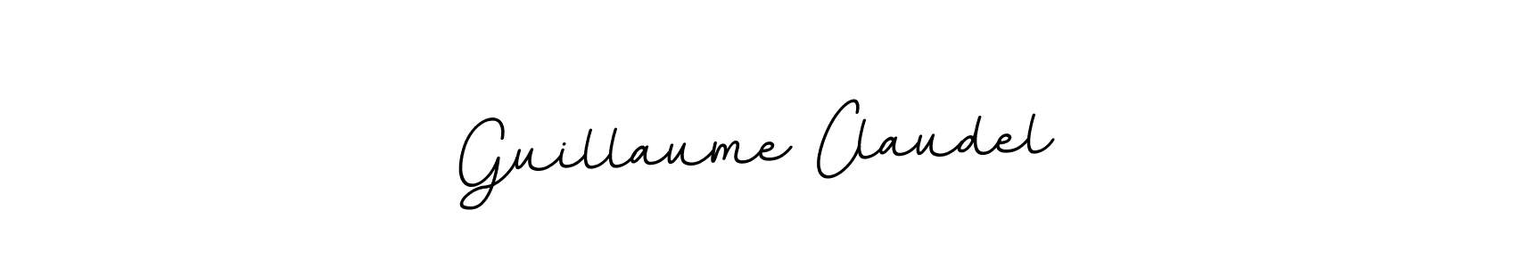 Use a signature maker to create a handwritten signature online. With this signature software, you can design (BallpointsItalic-DORy9) your own signature for name Guillaume Claudel. Guillaume Claudel signature style 11 images and pictures png