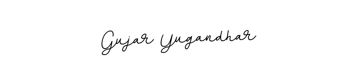 Once you've used our free online signature maker to create your best signature BallpointsItalic-DORy9 style, it's time to enjoy all of the benefits that Gujar Yugandhar name signing documents. Gujar Yugandhar signature style 11 images and pictures png