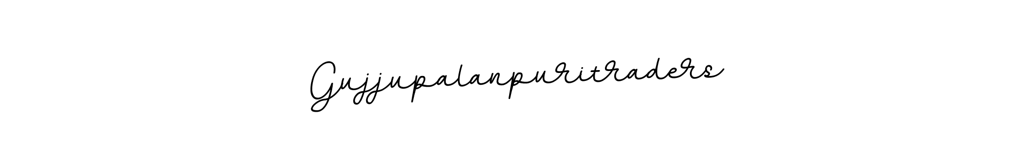 The best way (BallpointsItalic-DORy9) to make a short signature is to pick only two or three words in your name. The name Gujjupalanpuritraders include a total of six letters. For converting this name. Gujjupalanpuritraders signature style 11 images and pictures png
