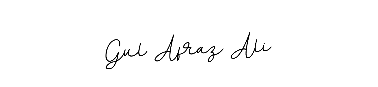 How to make Gul Afraz Ali name signature. Use BallpointsItalic-DORy9 style for creating short signs online. This is the latest handwritten sign. Gul Afraz Ali signature style 11 images and pictures png