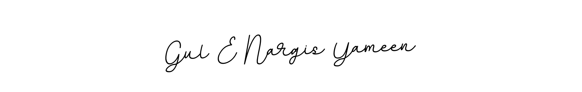 Also You can easily find your signature by using the search form. We will create Gul E Nargis Yameen name handwritten signature images for you free of cost using BallpointsItalic-DORy9 sign style. Gul E Nargis Yameen signature style 11 images and pictures png