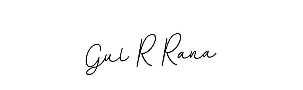 if you are searching for the best signature style for your name Gul R Rana. so please give up your signature search. here we have designed multiple signature styles  using BallpointsItalic-DORy9. Gul R Rana signature style 11 images and pictures png