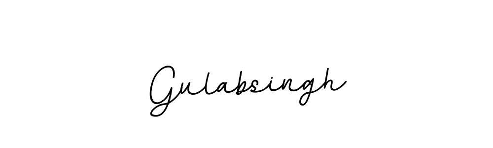 Also we have Gulabsingh name is the best signature style. Create professional handwritten signature collection using BallpointsItalic-DORy9 autograph style. Gulabsingh signature style 11 images and pictures png